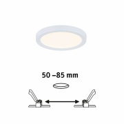 LED Einbaupanel Areo VariFit IP44 rund 118 6,5W 3.000K Weiß