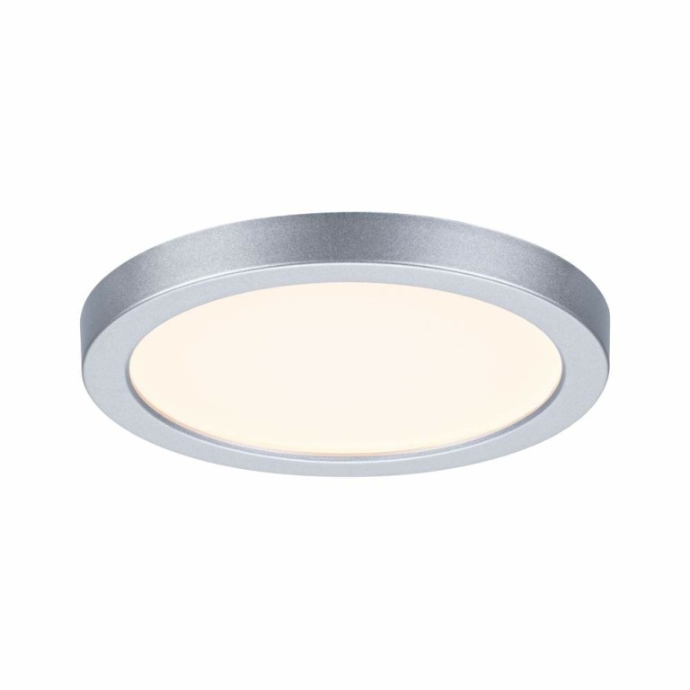 Paulmann LED Einbaupanel Areo VariFit IP44 rund 118 6,5W 3.000K Chrom matt