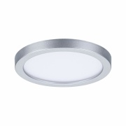 LED Einbaupanel Areo VariFit IP44 rund 118 6,5W 3.000K Chrom matt