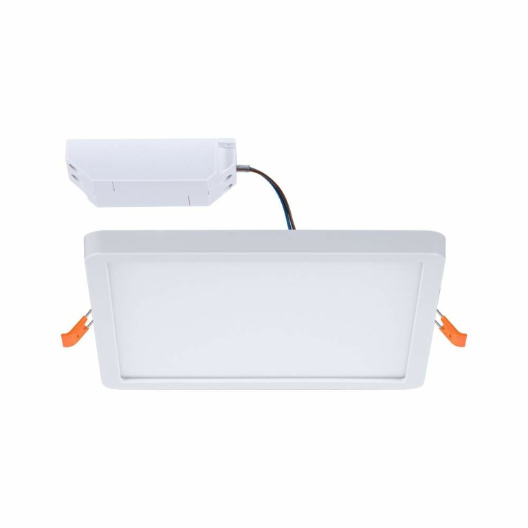 Paulmann LED Einbaupanel Areo VariFit IP44 eckig 175x175mm 13W 3.000K Weiß