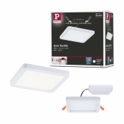 LED Einbaupanel Areo VariFit IP44 eckig 118x118mm 6,5W 4.000K Weiß