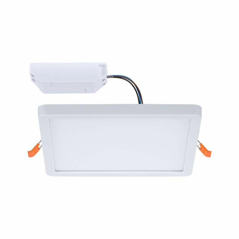 Paulmann Smart Home Zigbee LED Einbaupanel Areo VariFit IP44 eckig 175x175mm 13W Weiß Tunable White