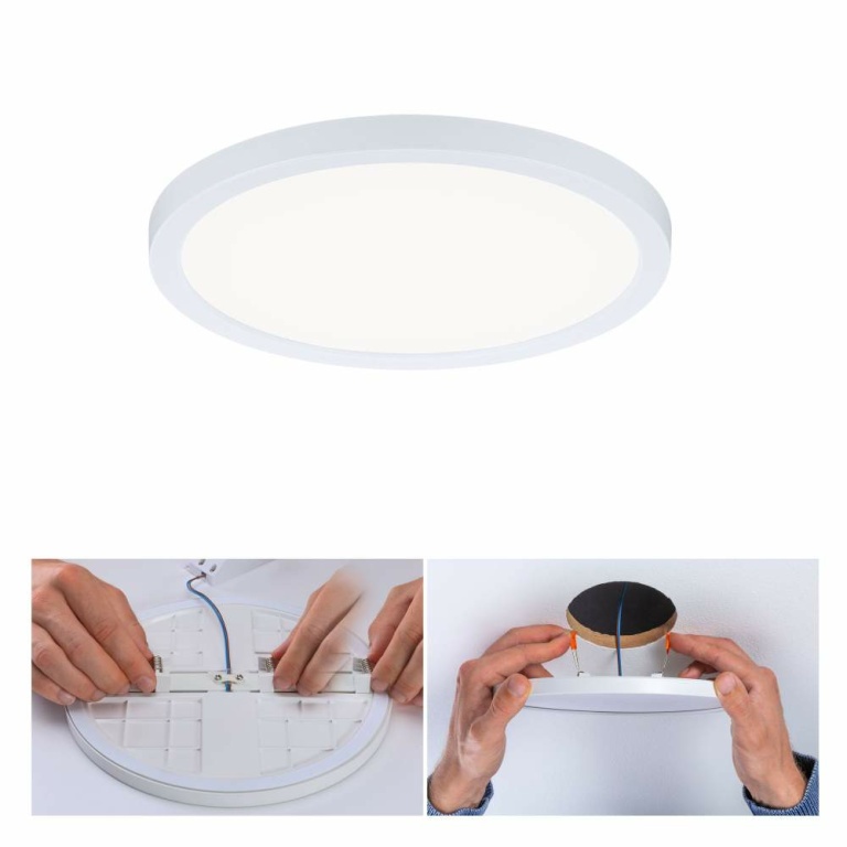 Paulmann LED Einbaupanel Areo VariFit IP44 3-Stufen-dimmbar  175mm 13W 4.000K Weiß