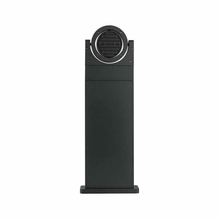 Paulmann Outdoor Pollerleuchte Swivea Anthrazit IP44 8W 230V Warmweiß mit kardanisch 360° beweglichem Lichtkopf