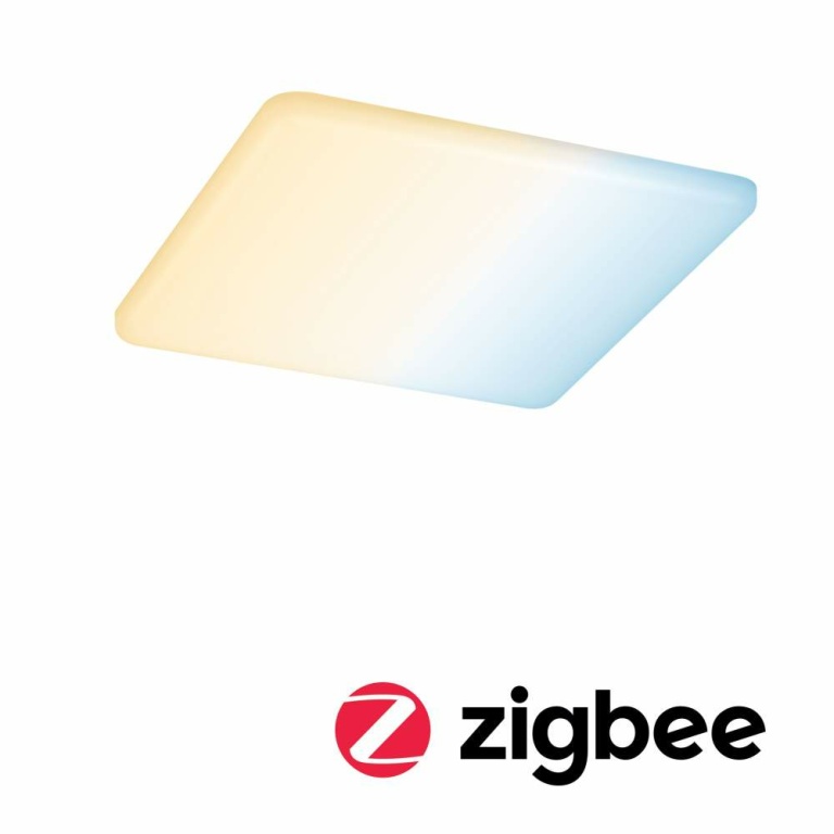 Paulmann LED Einbaupanel Veluna VariFit Zigbee Tunable White 185x185mm IP44 15W