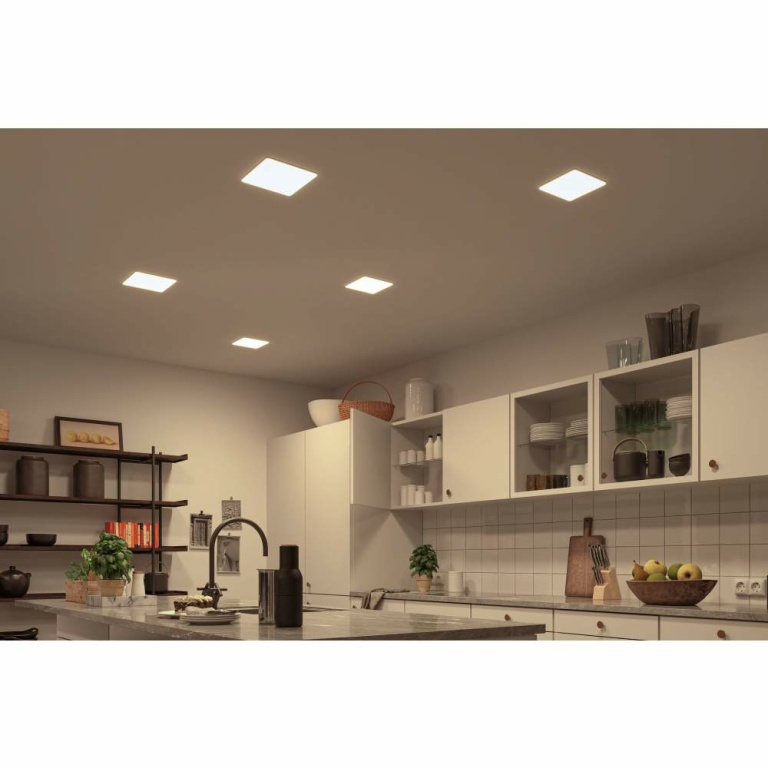 Paulmann LED Einbaupanel Veluna VariFit Zigbee Tunable White 185x185mm IP44 15W