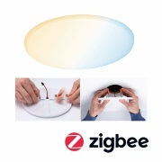 Smart Home Zigbee LED Einbaupanel Veluna VariFit Tunable White 185mm IP44 15W