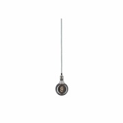 Pendelleuchte Neordic Eldar inkl. Eurostecker E27 max. 1x20W Grau/Nickel