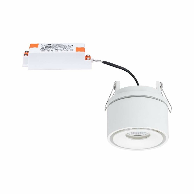 Paulmann Einbauleuchte LED Spircle Weiß matt 8,0W 3.000K 36°