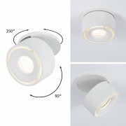 Einbauleuchte LED Spircle Weiß matt 8,0W 3.000K 36°