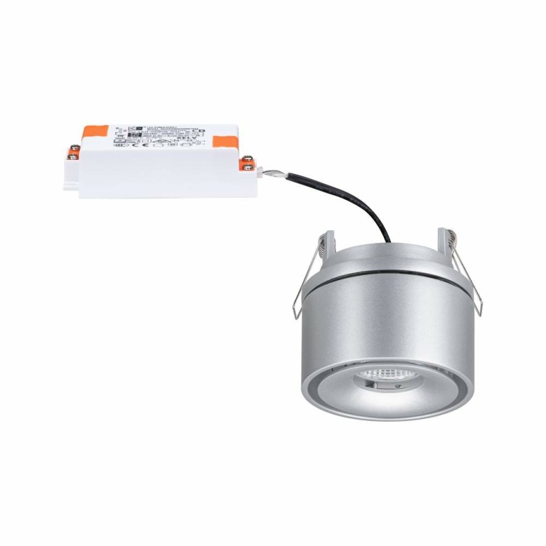 Paulmann Einbauleuchte LED Spircle Chrom matt 8,0W 3.000K 36°