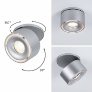 Einbauleuchte LED Spircle Chrom matt 8,0W 3.000K 36°