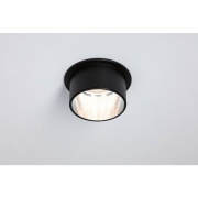 Einbauleuchte LED Gil 6W Schwarz matt#Eisen gebürstet IP44 2.700K 3-Stufen-dimmbar