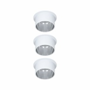 Einbauleuchte LED Gil 6W Weiß matt#Eisen gebürstet IP44 2.700K 3-Stufen-dimmbar