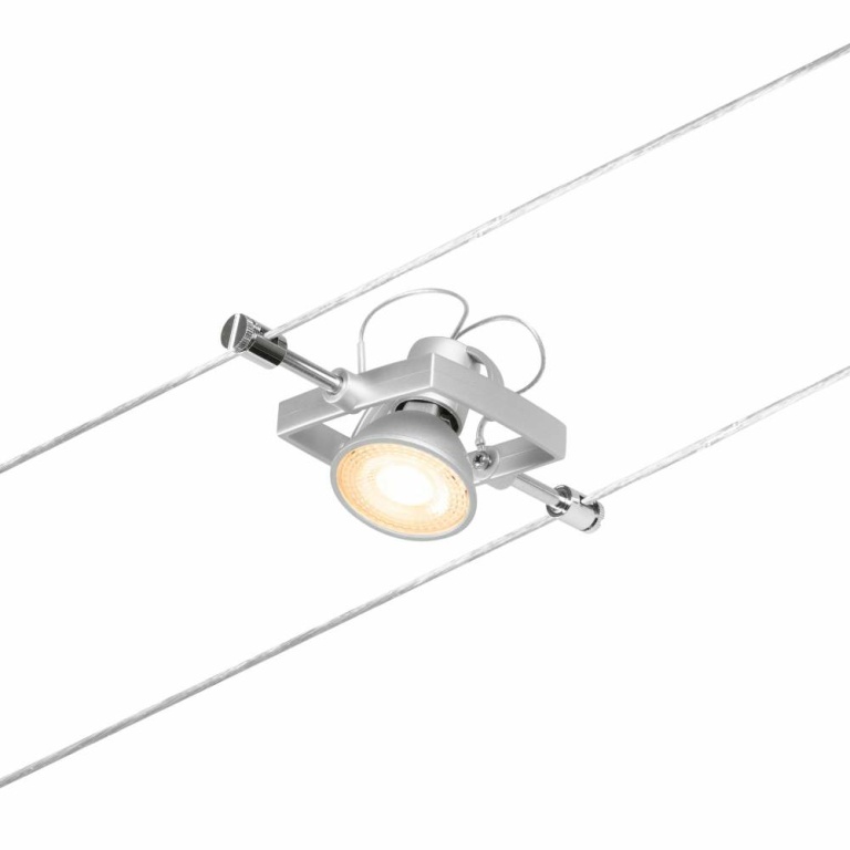 Paulmann Seilsystem Mac II Basisset GU5,3 max. 5x10W 230/12V Chrom matt