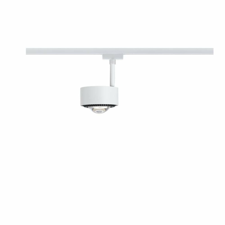 Paulmann URail LED Schienenspot Aldan II 8W 498lm 2700K dimmbar weiß schwarz (LED fest verbaut)