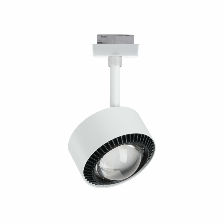 Paulmann URail LED Schienenspot Aldan II 8W 498lm 2700K dimmbar weiß schwarz (LED fest verbaut)