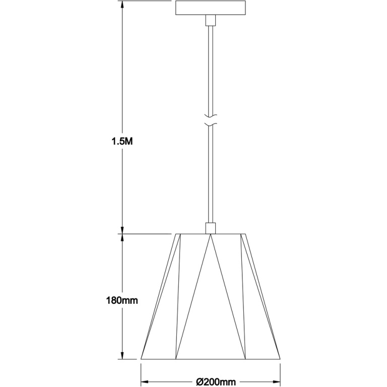 famlights famlights | Betonpendelleuchte Ronja in Grau E27 max. 25W