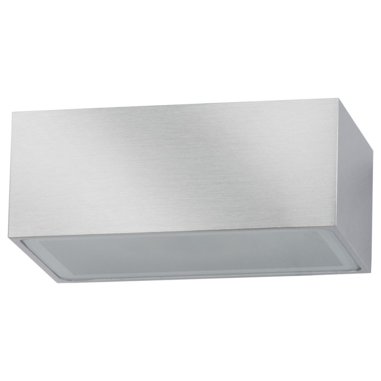 famlights famlights | LED Wandleuchte Eindhoven Aluminium in Silber 130 mm