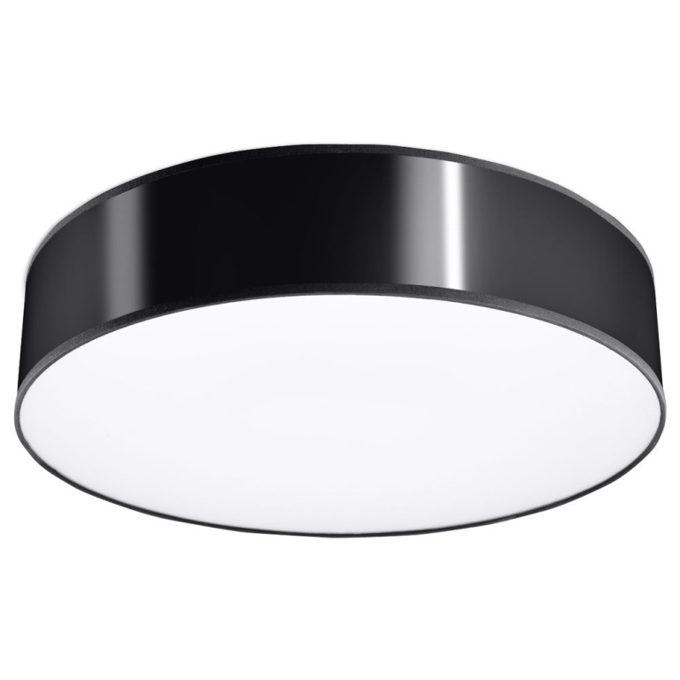 famlights famlights | Deckenleuchte Annalena in Schwarz E27 max. 3 x 60W 450 mm