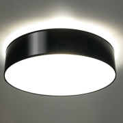 famlights | Deckenleuchte Annalena in Schwarz E27 max. 3 x 60W 450 mm