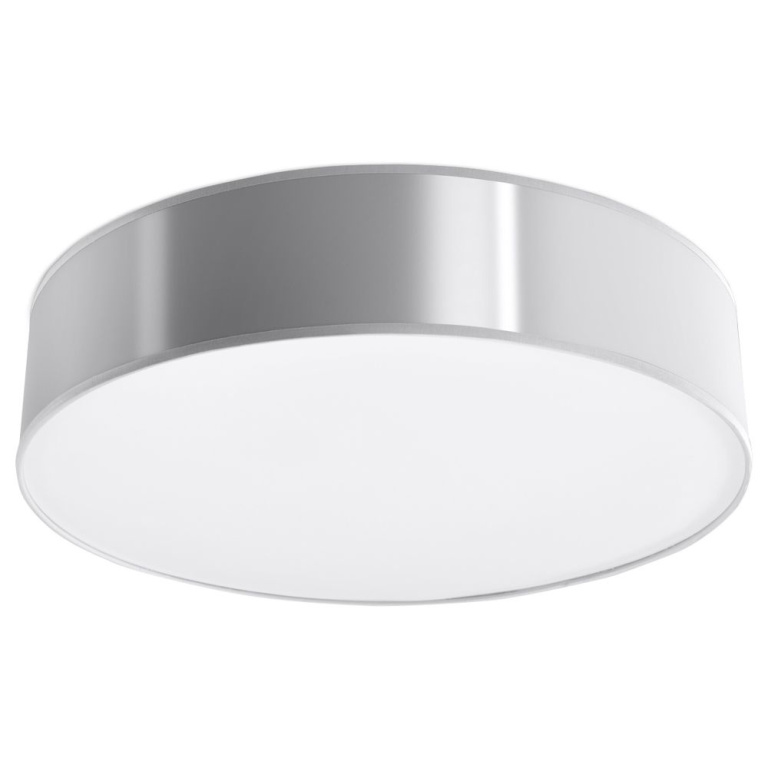 famlights famlights | Deckenleuchte Annalena in Silber E27 max. 3 x 60W 450 mm