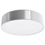 famlights | Deckenleuchte Annalena in Silber E27 max. 3 x 60W 450 mm