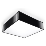 famlights | Deckenleuchte Corinna in Schwarz E27 max. 2 x 60W