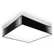 famlights | Deckenleuchte Corinna in Schwarz E27 max. 3 x 60W