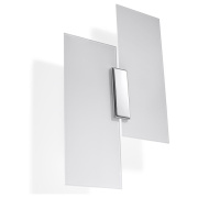 famlights | Wandleuchte Armin aus Glas in Weiß E27 max. 2 x 60W