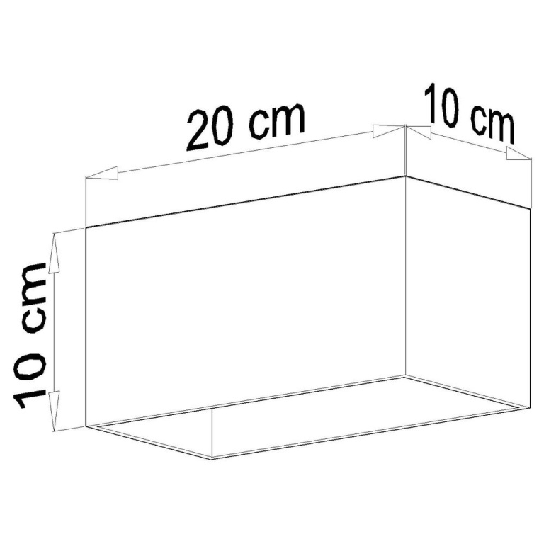 famlights famlights | Deckenspot Alicia aus Aluminium in Weiß GU10 2 x 40 W