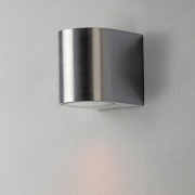 famlights | Außenwandleuchte Daria aus Metall in Aluminium