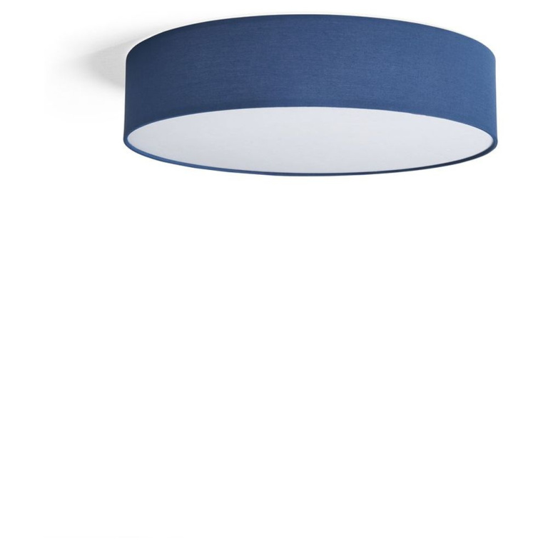 famlights famlights | LED Deckenleuchte Mick in Blau 3000k 450 mm dimmbar