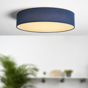 famlights | LED Deckenleuchte Mick in Blau 3000k 450 mm dimmbar