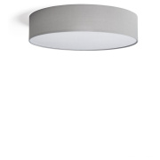 famlights | LED Deckenleuchte Mick in Grau 3000k 450 mm dimmbar