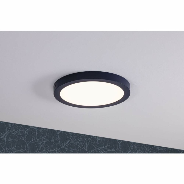 Paulmann LED Panel Abia rund 300mm 22W 2.700K Nachtblau