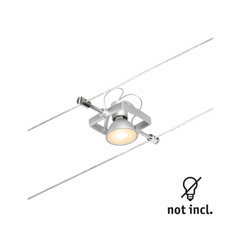 Paulmann Seilsystem Mac II Einzelspot GU5,3 max. 10W 12V Chrom matt