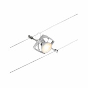 Seilsystem Mac II Einzelspot GU5,3 max. 10W 12V Chrom matt