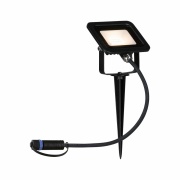 Plug & Shine Erdspieß Flood IP65 6,8W 3.000K Schwarz