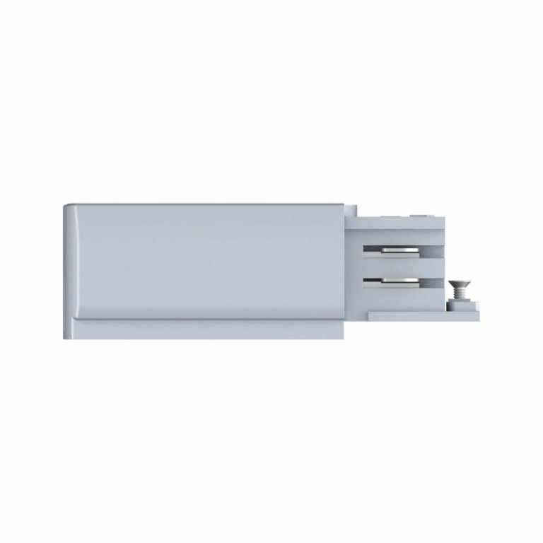 Paulmann ProRail3 Endeinspeisung rechts max. 3.680W 230V Silber Metall#Kunststoff