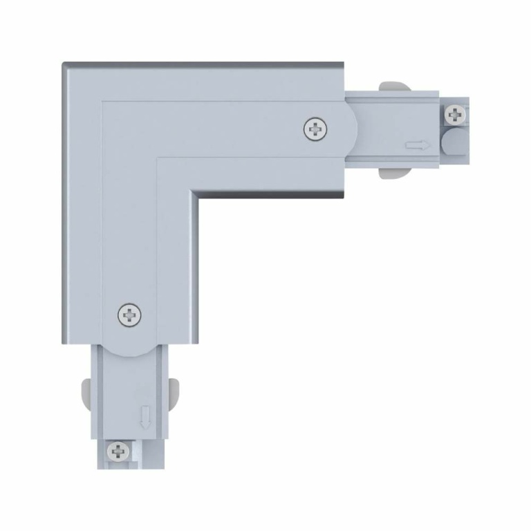 Paulmann ProRail3 L-Verbinder außen max. 3.680W 230V Silber Metall#Kunststoff