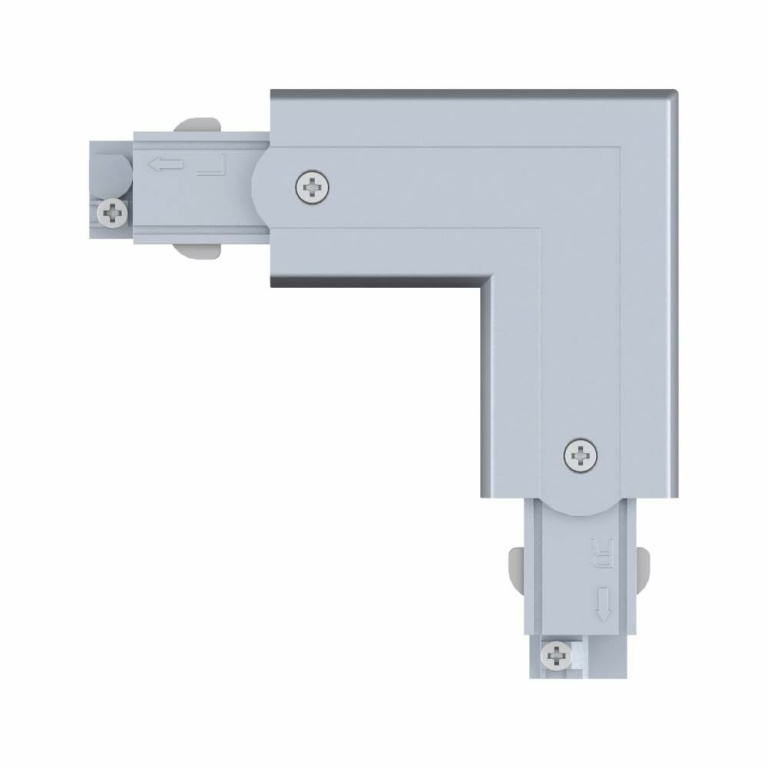 Paulmann ProRail3 L-Verbinder innen max. 3.680W 230V Silber Metall#Kunststoff