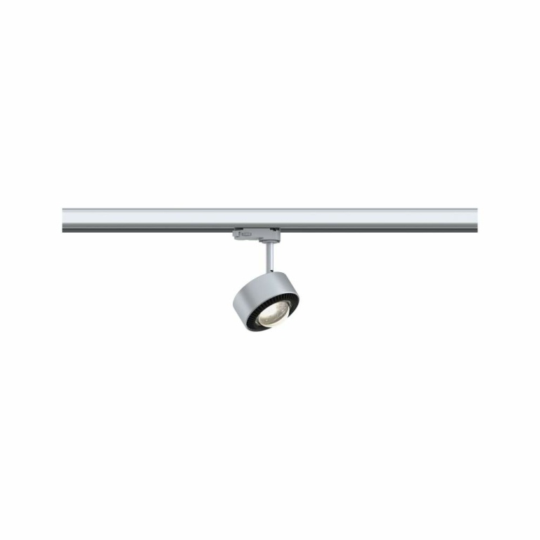 Paulmann ProRail3 LED Spot Aldan silber schwarz 8,5W 65° 3.000K warmweiß dimmbar (LED fest verbaut)