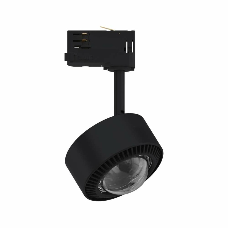 Paulmann ProRail3 LED Spot Aldan schwarz 8,5W 65° 3.000K warmweiß dimmbar (LED fest verbaut)