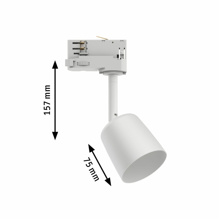 Paulmann ProRail3 Schienenspot Cover weiß GU10 max. 10W