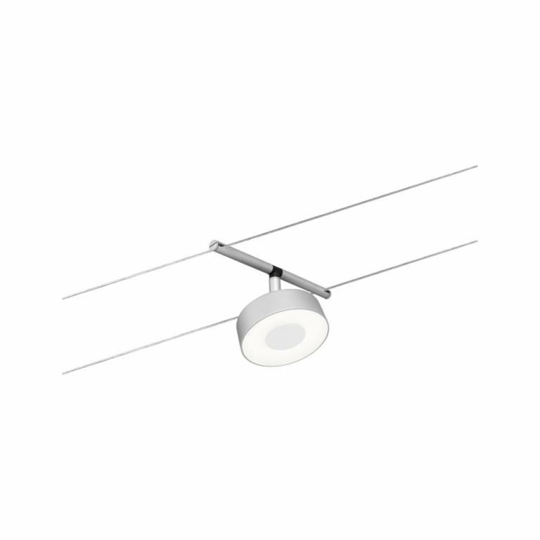 Paulmann LED Seilsystem Circle Basisset 5x180lm 5x5W 3000K 230/12V Chrom matt/Chrom