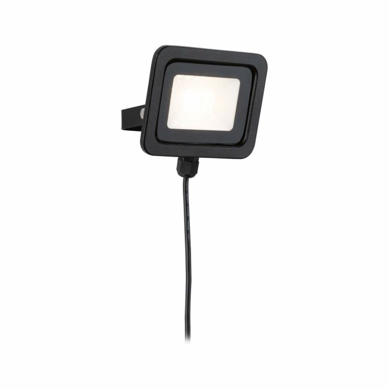 Paulmann Park + Light LED Außenwandleuchte Carportleuchte Bimea 4,5W IP65 3000K Schwarz Metall