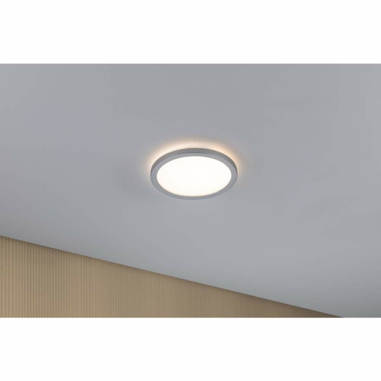 Paulmann LED Panel Atria Shine rund 190mm 1340lm 3000K Chrom matt