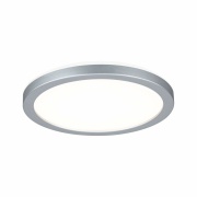 LED Panel Atria Shine rund 190mm 1340lm 3000K Chrom matt