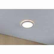 LED Panel Atria Shine rund 190mm 1340lm 3000K Chrom matt